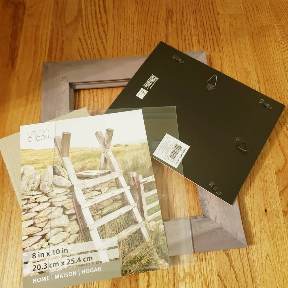NWT Studio Decor Rustic Greige Picture Wall Frame - Holds 8x10